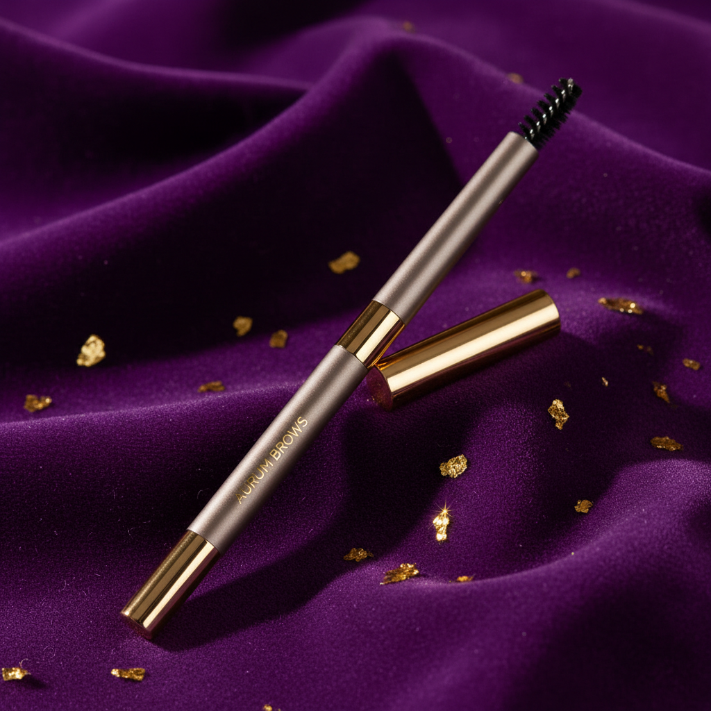 Brow Defining Pencil on purple background